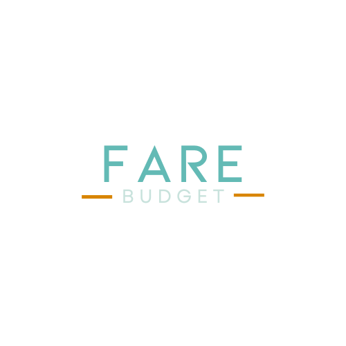 farebudget light logo for dark background